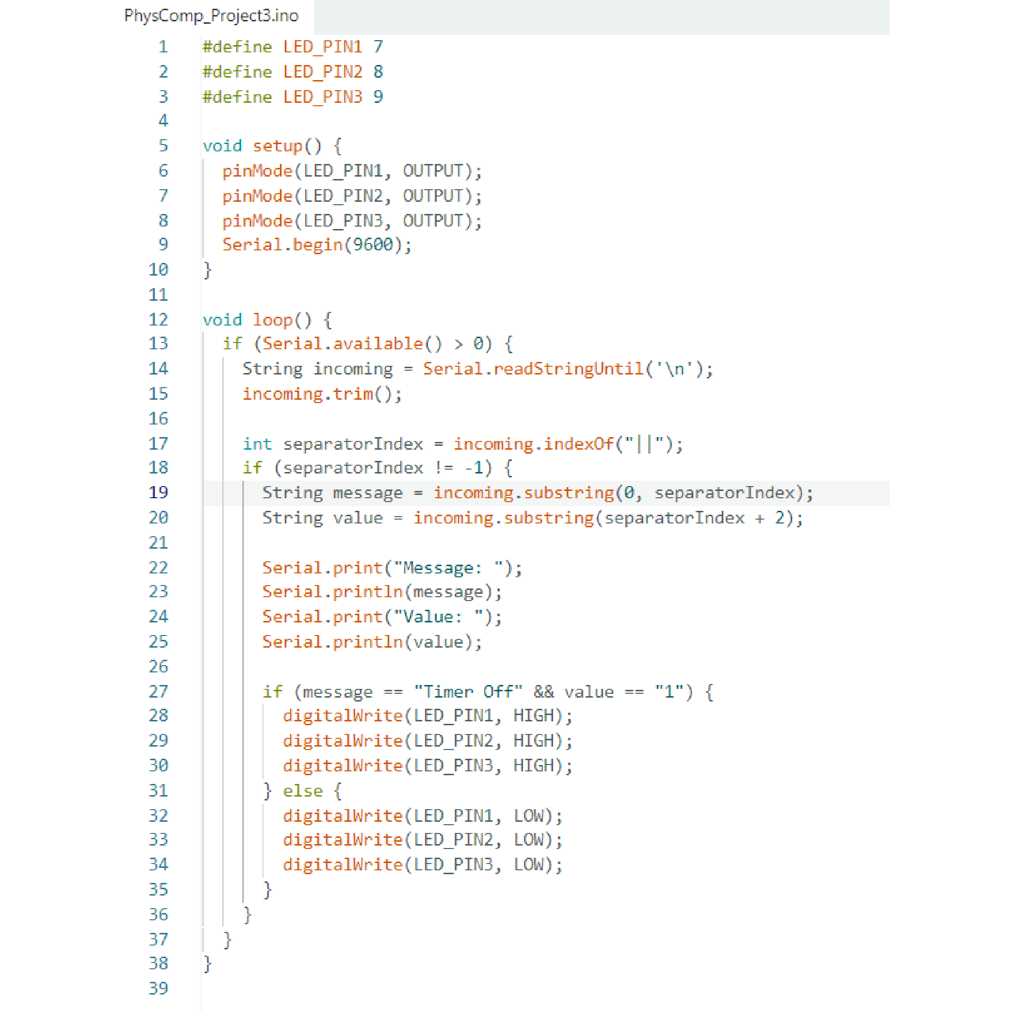 Working Final Arduino Sketch 